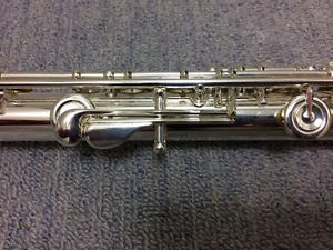 YAMAHA YFL-517 Used Flute  w/ Hard case