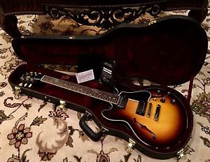 PRISTINE CLASS! GIBSON CUSTOM SHOP ES-339 TRI COLOR SUNBURST! SEMI HOLLOW +OHSC