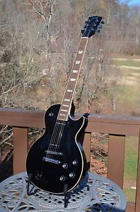 Gibson Les Paul Traditional Split Coil P-90s Black 60's Neck with Hardshell Case