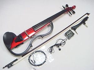 YAMAHA SV-120 Electric SILENT Violin Hard CASE with BOW Music INSTRUMENT