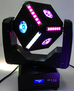 4pcs/LED ball moving head  6X10W osram LED cube moving head lighting