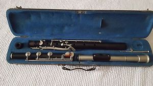 Julius Heinrich Zimmerman Leipzig  flute ca. 1900 antique