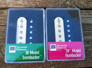 NEW Seymour Duncan TB-4 JB Trembucker & SH-1N 59 Set ZEBRA 11103-13-Z_11101-01-Z