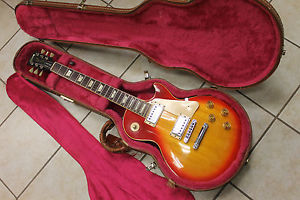1990 Gibson USA Les Paul Standard Electric Guitar Burst Finish