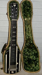 Vintage National Lap Steel Guitar 7 String 1937 New Yorker