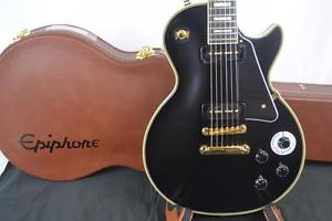 EPIPHONE INSPIRED BY "1955" LES PAUL CUSTOM W/CASE, GIBSON PUPS, Int'l Buyer Wel