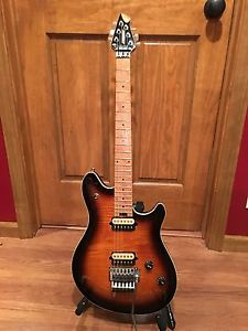 Peavey EVH Wolfgang Flame Top SNBST With Tremolo . Serial # 0091014517. Org case