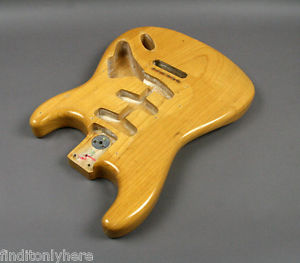1972 USA FENDER STRATOCASTER AMERICAN GUITAR NATURAL BODY ALL ORIGINAL 1972-1974