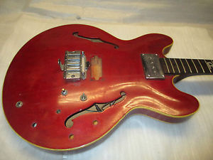 1969 GIBSON EB 2 D SEMI BASS - made in USA - SLIM NECK PROFILE