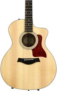 Taylor 214ce Grand Auditorium - Natural 6-string Acoustic-electric Guitar