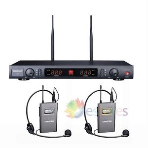Top TAKSTAR UHF X7PP Professional Wireless Microphone Mic System Up To 500m【UK】