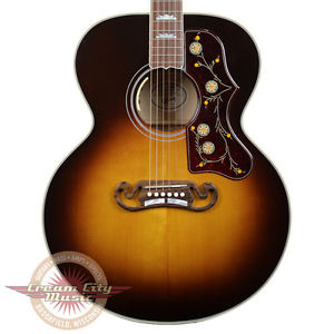 Used Gibson SJ-200 Standard Jumbo Acoustic Electric Guitar Vintage Sunburst