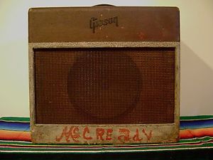 Vintage 1957 Gibson GA-40T amp
