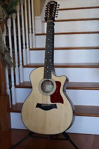 2010 Taylor 354ce Acoustic Electric 12 String Guitar