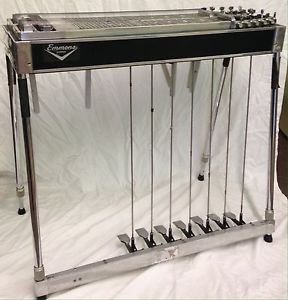 Pedal Steel Guitar Emmons D-10 Push Pull Steel Guitar 7&7 Includes Plaque
