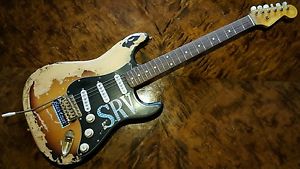 SRV Stevie Ray Vaughan number one replica guitar hand made quality parts relec