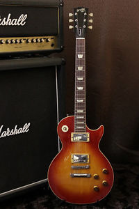 Rare 1989 Orville by Gibson LES PAUL Standard Cherry Long N Tenon Made in Japan