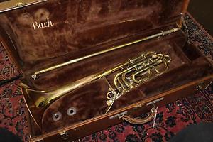 Bach Stradivarius Model 50BLG3 Bass Trombone DUAL ROTOR GOLD BRASS QuinnTheEskim