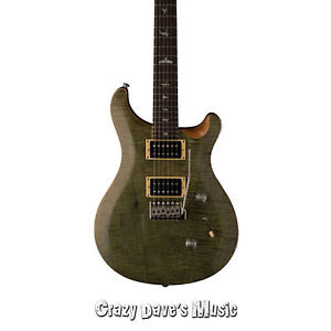Paul Reed Smith PRS CM4TG2 Custom 24 Electric Guitar SE Trampas Green w/Gig Bag