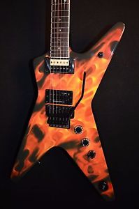 Dean Dimebag Dime-O-Flame ML Floyd Electric Guitar - Free Shipping!
