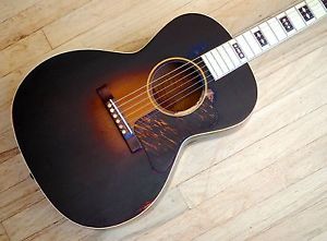 1934 Gibson Century of Progress L-C Vintage Acoustic Guitar X Braced Pearloid