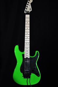 CHARVEL SC1 PRO MOD  SO-CAL SC1 2H FLOYD ROSE SLIME GREEN GUITAR MINT