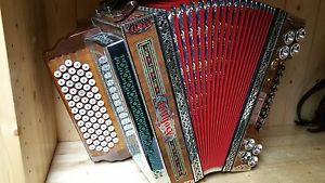 Steirische Harmonika Hohner Alpina 5-reihig D G C F B