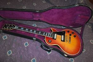 Vintage 1976 Gibson Les Paul Custom Cherry Burst Guitar VG+ Beauty *Worldwide*