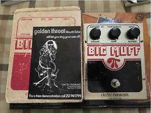 1978 Electro-Harmonix BIGMUFF guitar effects pedal