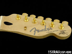 Fender Richie Kotzen Telecaster Tele NECK + TUNERS Thick CShape 12" Radius Maple