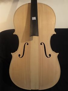 Hand made Unfinished Strad style SONG Brand 4/4 cello,white cello  #10003