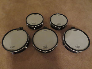 5 Roland pd-120 pd-100 5 PC V Drum Mesh Package PURPLE