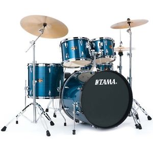 TAMA Imperialstar IP50H6-HLB Raya del pelo Azul Batería piscina incl / Hardware