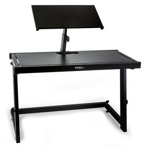 [B-WARE] DJ STAND 2 ETAGEN DISCO PULT STÄNDER MIXER DECK CONTROLLER LAPTOP