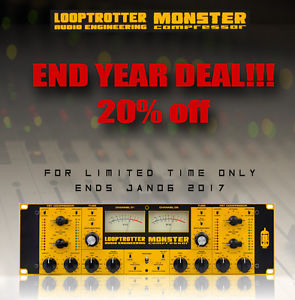END YEAR SALE!!! 20% Looptrotter Monster Vintage Style Boutique Compressor