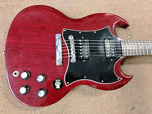 2002 Gibson SG Standard, Mahogany, Red, Dual Humbuckers, 498T/490R Pickups, Case