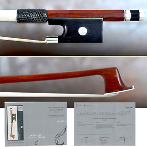 French violin bow by Simon Fr. - Simon Nicolas -1850 - Raffin certificate
