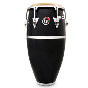 LP LATIN PERCUSSION 11" PATATO MODEL FIBERGLASS CONGA DRUM BLACK - LP522X-1BK