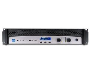 Crown CDi4000  Two-channel, 1200W @ 4Ω, 70V/140V Power Amplifier