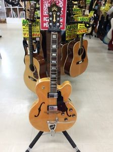 GUILD X-170B-BL NAT w/hard case Free shipping Guiter Bass From JAPAN #F229