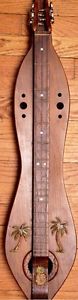 Rare Koa Wood Dulcimer by Horace Eaves 2004