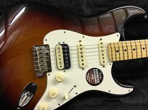 NOS Fender American Standard Stratocaster Shawbucker HSS 3 Tone Sunburst