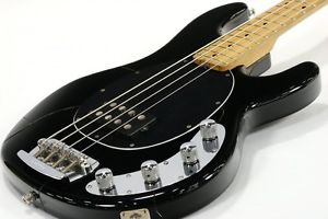 MUSIC MAN StingRay SR-4 Black M Used Electric Bass Guitar EMS Free Shipping