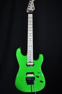 CHARVEL SD1 PRO MOD  SAN DIMAS SD1 2H FLOYD ROSE SLIME GREEN GUITAR