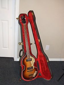 Vintage 1967 Hofner 500/1 Beatle Bass Guitar - All Original