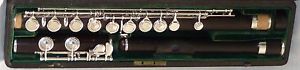 Beautiful Rudall Carte Wood flute with Silver Keys
