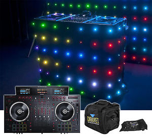 Numark NS7III Four Deck Serato DJ Controller W/3 Color LCD'S+Serato DJ+Facade