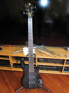 New Spector Legend Classic 5 String Bass Guitar Slate Grey EMG Hz Pickups & Case