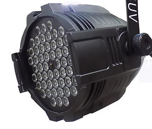 UV Lumenator 354 LED Par Fixture 4-5-6-CH Stage lighting 54 x 3W