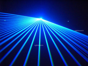 2000mw Blue DMX512 American ILDA DJ CLUB Laser stage lighting 2W 20K